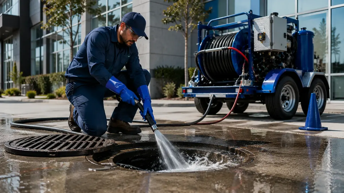 Commercial Hydro Jet Drain Cleaning in Indian Wells