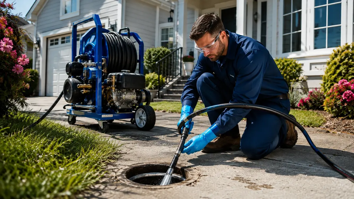 Residential Hydro Jet Drain Cleaning in Indian Wells