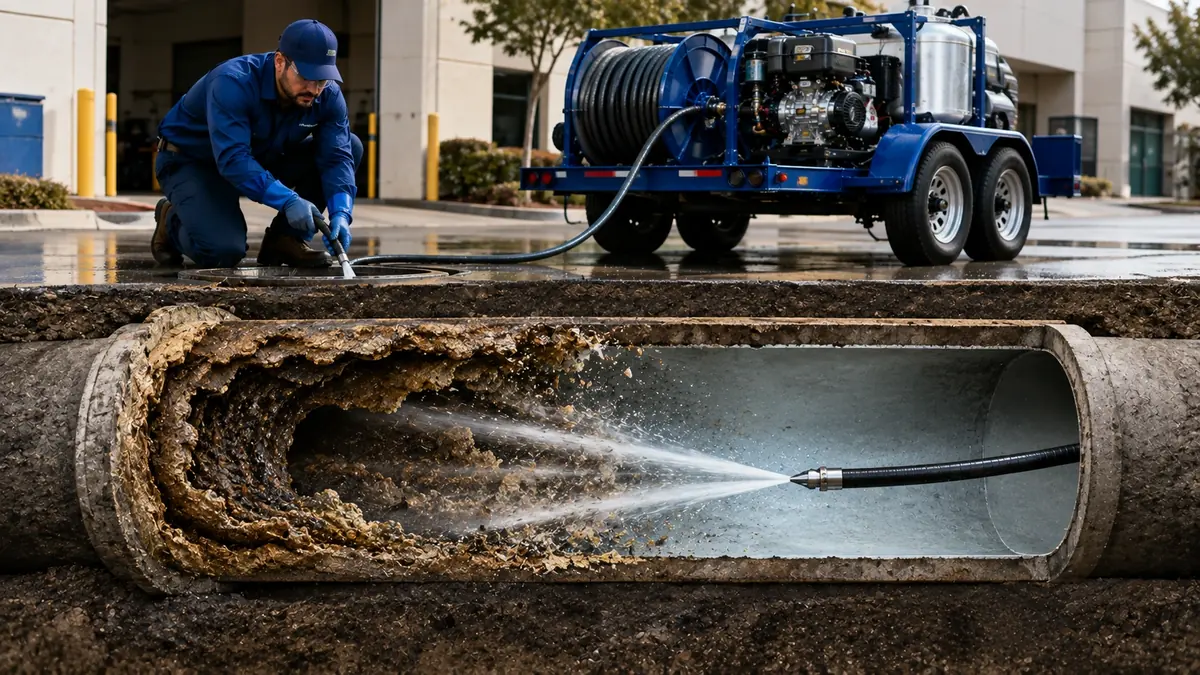 Sewer Pipe Descaling in Indian Wells